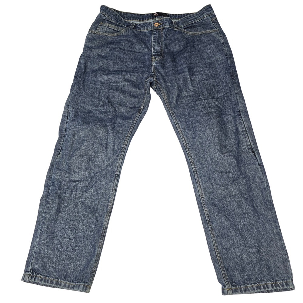 Wicked Stock Mens Motorcycle Jeans Kevlar Lined Biker Pants Blue 40 x 32 Biker